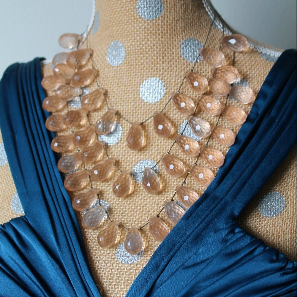 ❤️ the limited Teardrop 3 tier Necklace